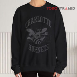 Charlotte Hornets Logo Reflective Tek Patch Shirt 3 Charlotte Hornets Logo Reflective Tek Patch Sweatshirt