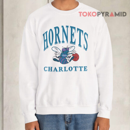 Charlotte Hornets Logo Vintage Nba Sweatshirt Charlotte Hornets Logo Vintage Nba Sweatshirt