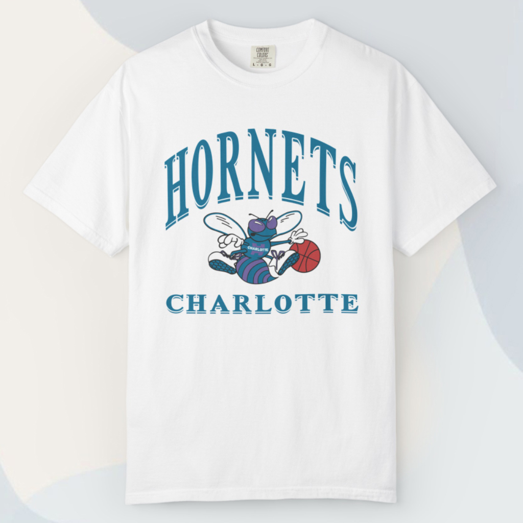 Charlotte Hornets Logo Vintage Nba T shirt Charlotte Hornets Logo Vintage Nba T shirt