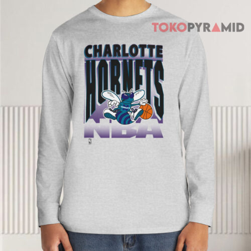Charlotte Hornets Nba Vintage Long sleeved