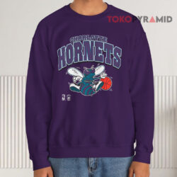 Charlotte Hornets Vintage Nba Basketball Sweatshirt
