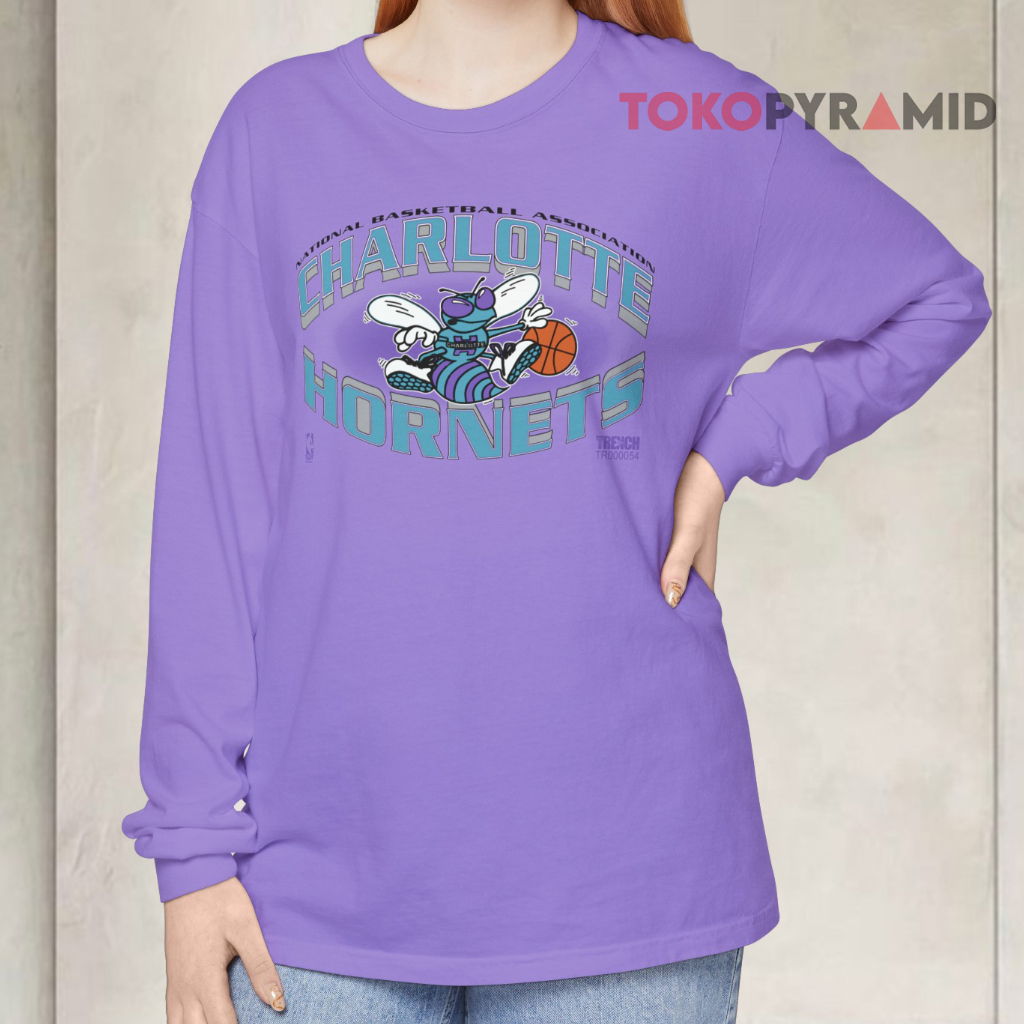 Charlotte Hornets Vintage Nba Long sleeved Charlotte Hornets Vintage Nba Long sleeved