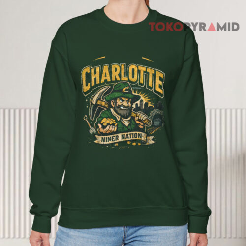 Charlotte Niner Nation Vintage Sweatshirt