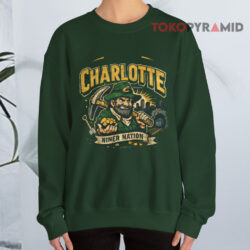 Charlotte Niner Nation Vintage Sweatshirt Green