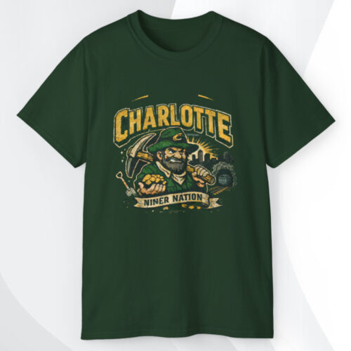 Charlotte Niner Nation Vintage T shirt