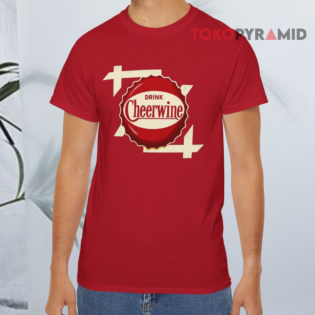 Cheerwine Drink Retro Red T shirt Cheerwine Drink Retro Red T shirt