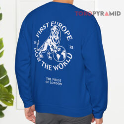 Chelsea First Europe Now The World Shirt 4 Chelsea First Europe Now The World Sweatshirt Back