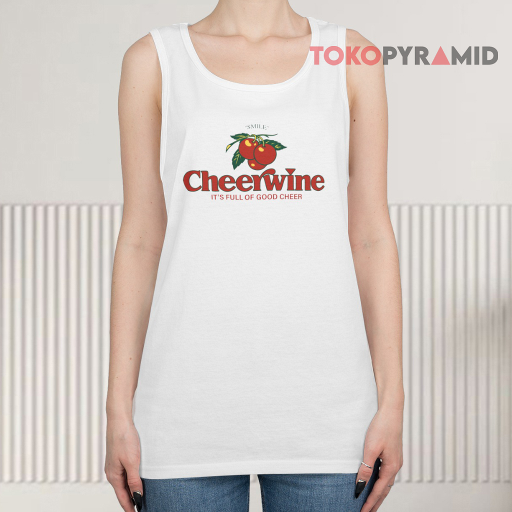 Cherry Cheerwine It's Full Of Good Cheer Tank Top Cherry Cheerwine It's Full Of Good Cheer Tank Top