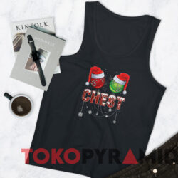 Chestnuts Matching Family Funny Chest Nuts Christmas Couples T-Shirt 4 Chestnuts Matching Family Funny Chest Nuts Christmas Couples T shirt Black TankTop