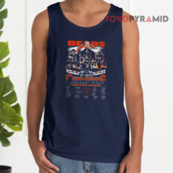 Chicago Bears 2025 Nfc North Champions 2025 Signature Tank Top