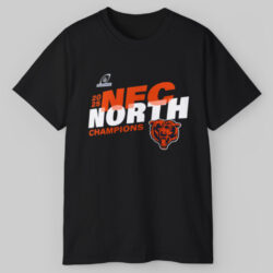 Chicago Bears 2025 Nfc North Champs T shirt