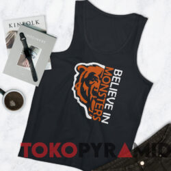 Chicago Bears Believe In Monsters T-shirt 4 Chicago Bears Believe In Monsters T shirt Black TankTop