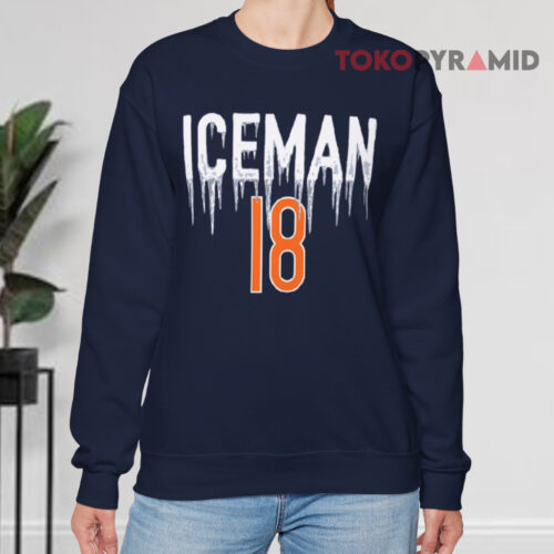 Chicago Bears Iceman 18 Caleb Williams Nfl Sweatshirt