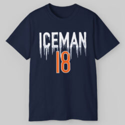 Chicago Bears Iceman 18 Caleb Williams Nfl T shirt
