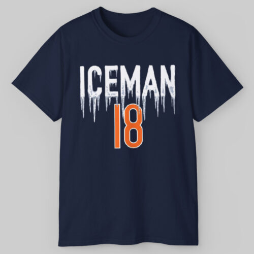 Chicago Bears Iceman 18 Caleb Williams Nfl T shirt