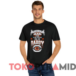 Chicago Bears The Most Important Call Me Daddy T shirt Black T shirt