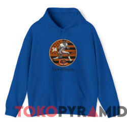 Chicago Bears Walter Payton Sweetness T shirt Blue Hoodie