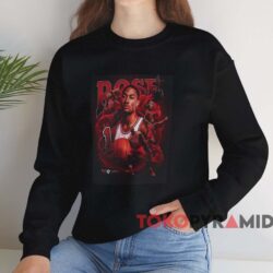 Chicago Bulls Derrick Rose Celebration Shirt 4 Chicago Bulls Derrick Rose Celebration Shirt Black Sweatshirt