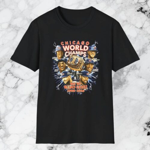 Chicago Cubs 2016 World Champs We're Goat-less Shirt Black T shirt Chicago Cubs 2016 World Champs We're Goat-less Shirt Black T shirt