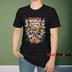 Chicago Cubs 2016 World Champs We're Goat less Shirt Black T shirt