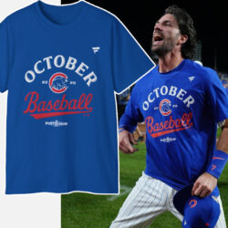 Chicago Cubs 2025 October Baseball T shirt