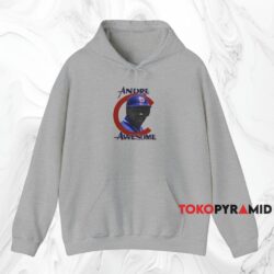 Chicago Cubs Andre Dawson T-shirt 2 Chicago Cubs Andre Dawson T shirt Grey Hoodie