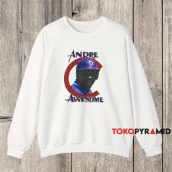 Chicago Cubs Andre Dawson T-shirt 3 Chicago Cubs Andre Dawson T shirt White Sweatshirt