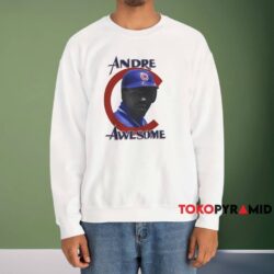 Chicago Cubs Andre Dawson T-shirt 4 Chicago Cubs Andre Dawson T shirt White Sweatshirt