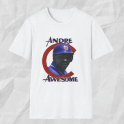 Chicago Cubs Andre Dawson T-shirt White T shirt