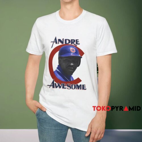 Chicago Cubs Andre Dawson T shirt White T shirt Chicago Cubs Andre Dawson T shirt White T shirt