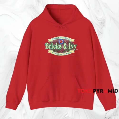 Chicago Cubs Bricks And Ivy Wrigley Field Shirt Red Hoodie Chicago Cubs Bricks And Ivy Wrigley Field Shirt Red Hoodie