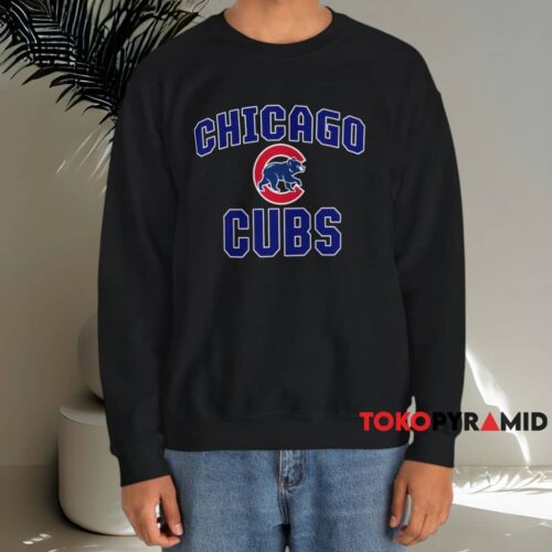 Chicago Cubs Classic Bear Logo Shirt Black Sweatshirt Chicago Cubs Classic Bear Logo Shirt Black Sweatshirt