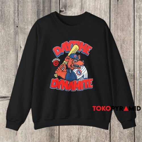 Chicago Cubs Daytime Dynamite Shirt Black Sweatshirt Chicago Cubs Daytime Dynamite Shirt Black Sweatshirt