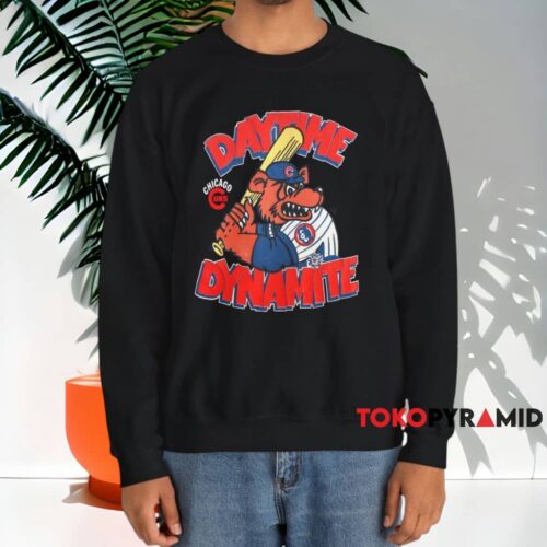 Chicago Cubs Daytime Dynamite Shirt Black Sweatshirt Chicago Cubs Daytime Dynamite Shirt Black Sweatshirt