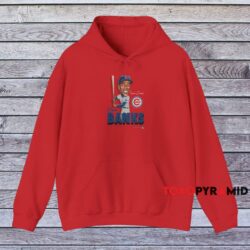 Chicago Cubs Ernie Banks Caricature Shirt 2 Chicago Cubs Ernie Banks Caricature Shirt Red Hoodie