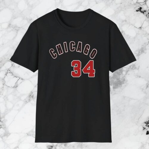 Chicago Cubs Kerry Wood 34 T-shirt Black T shirt Chicago Cubs Kerry Wood 34 T-shirt Black T shirt