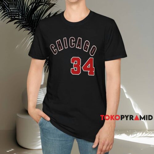 Chicago Cubs Kerry Wood 34 T shirt Black T shirt Chicago Cubs Kerry Wood 34 T shirt Black T shirt