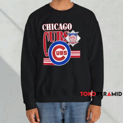 Chicago Cubs National League Logo Shirt Black Sweatshirt Chicago Cubs National League Logo Shirt Black Sweatshirt