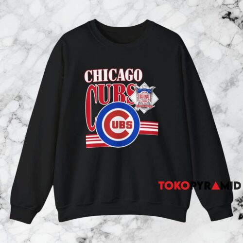 Chicago Cubs National League Logo Shirt Black Sweatshirt Chicago Cubs National League Logo Shirt Black Sweatshirt