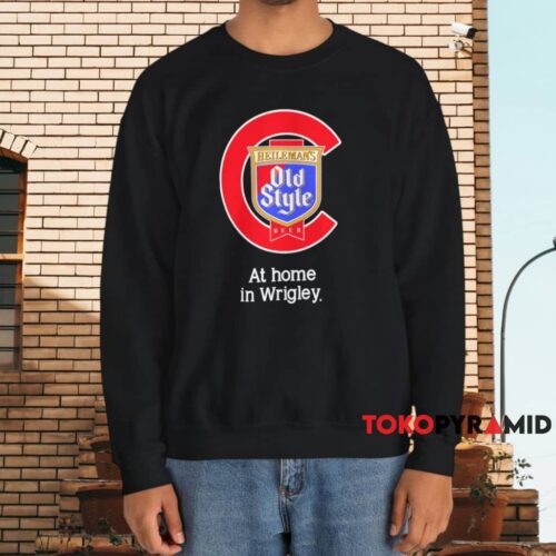 Chicago Cubs Old Style Beer Wrigley Shirt Black Sweatshirt Chicago Cubs Old Style Beer Wrigley Shirt Black Sweatshirt