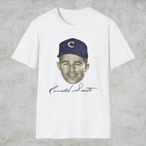 Chicago Cubs Ron Santo Signature Shirt White T shirt Chicago Cubs Ron Santo Signature Shirt White T shirt