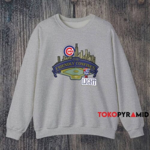 Chicago Cubs The Friendly Confines Shirt Grey Sweatshirt Chicago Cubs The Friendly Confines Shirt Grey Sweatshirt