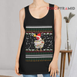 Chicken Christmas Lights Tank Top