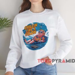 Chillin Like A Felon Shirt 3 Chillin Like A Felon Shirt White Sweatshirt