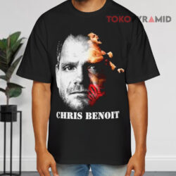 Chris Benoit Vintage Wwe Black T shirt