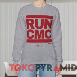 Christian Mccaffrey Run Cmc Shirt Grey Sweatshirt