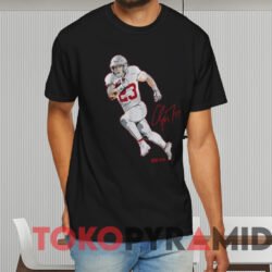 Christian Mccaffrey Superstar Pose Shirt Black T shirt