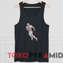 Christian McCaffrey Superstar Pose Shirt 4 Christian Mccaffrey Superstar Pose Shirt Black TankTop