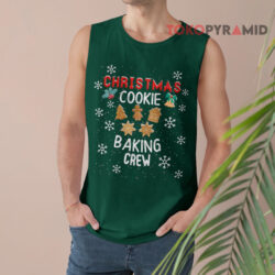 Christmas Cookie Baking Crew Cookie Exchange Santa Tank Top