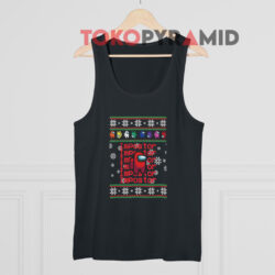 Christmas Impostor Among Us Sweatshirt 2 Christmas Impostor Among Us Black Tank Top